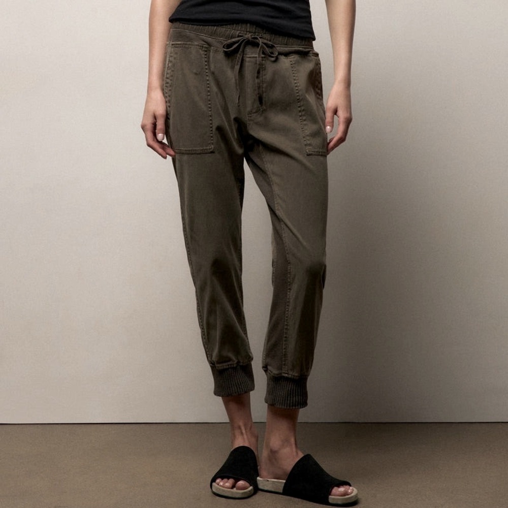 Women’s James Perse olive joggers
